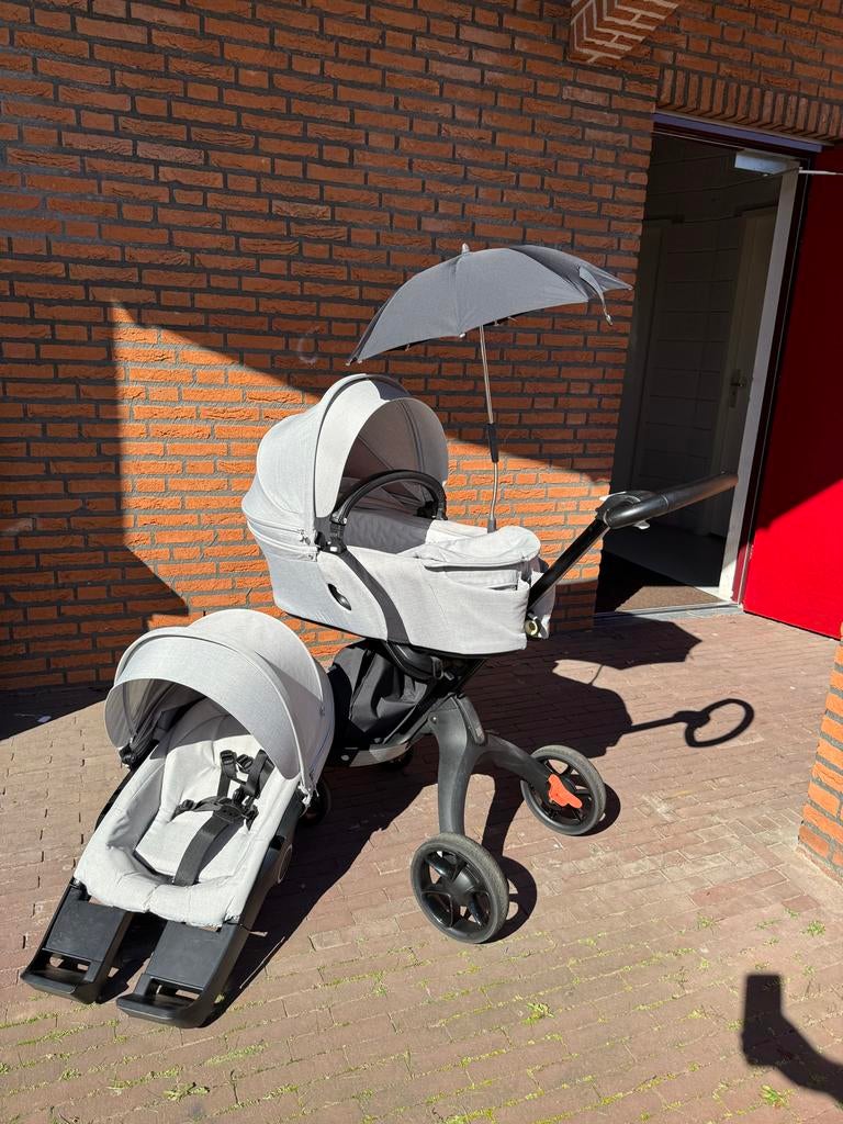 Stokke *REFURBISHED* kinderwagen, Ophalen of Verzenden, Zo goed als nieuw, Combiwagen, Met reiswieg