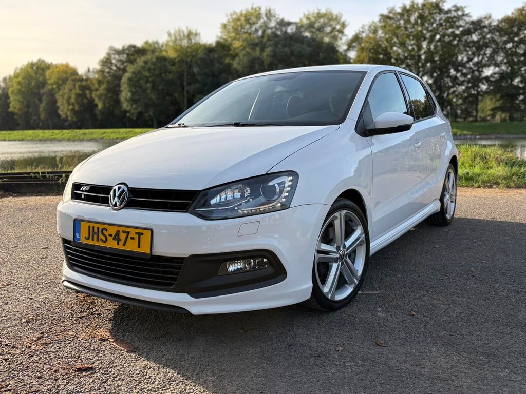Volkswagen Polo 3x R-Line 2013!, Voorwielaandrijving, Euro 5, Stof, Zwart