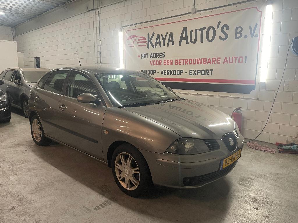 Seat Ibiza 1.4 16V 5-DEURS AIRCO, Voorwielaandrijving, 15 km/l, Ibiza, Origineel Nederlands