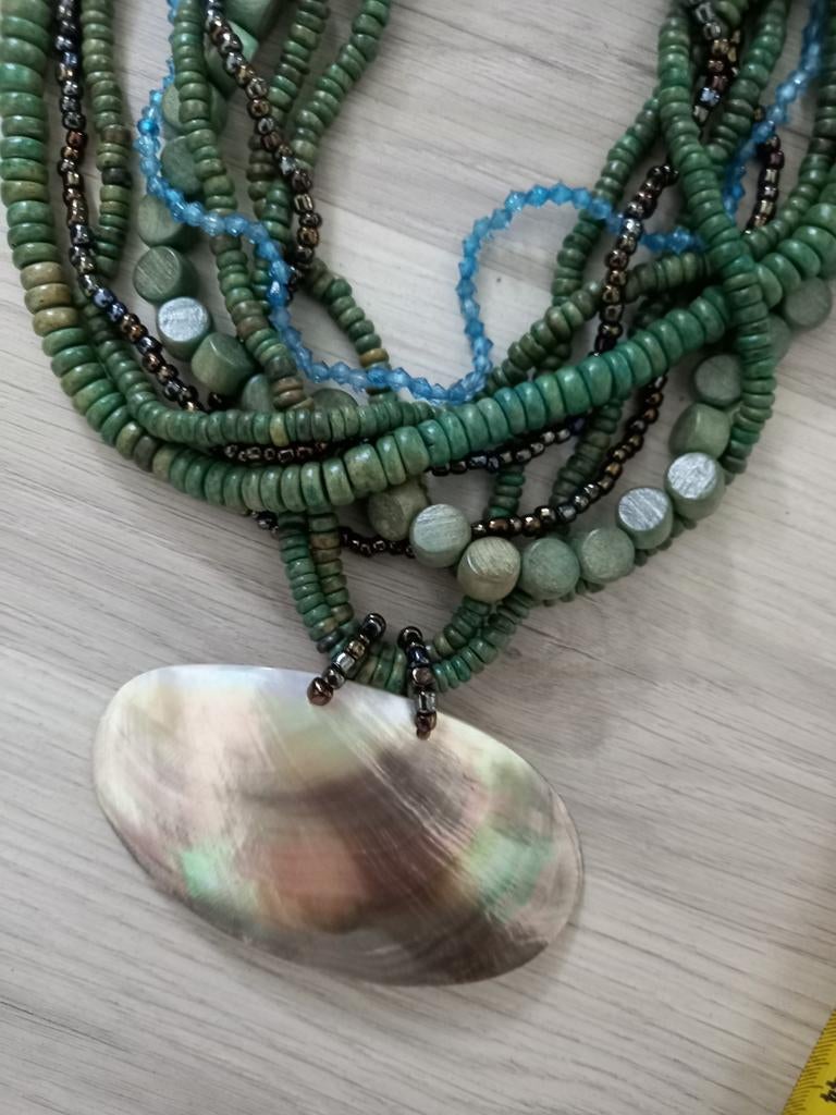 DAMES HALSKETTING, Ophalen of Verzenden, Nieuw, Overige kleuren, Overige materialen