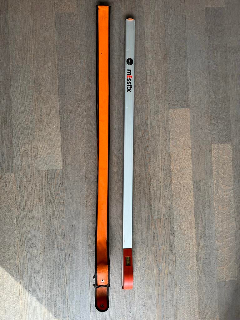 Nedo mEssfix meetlat 5m, Gebruikt, Afstand, Nedo, Ophalen of Verzenden