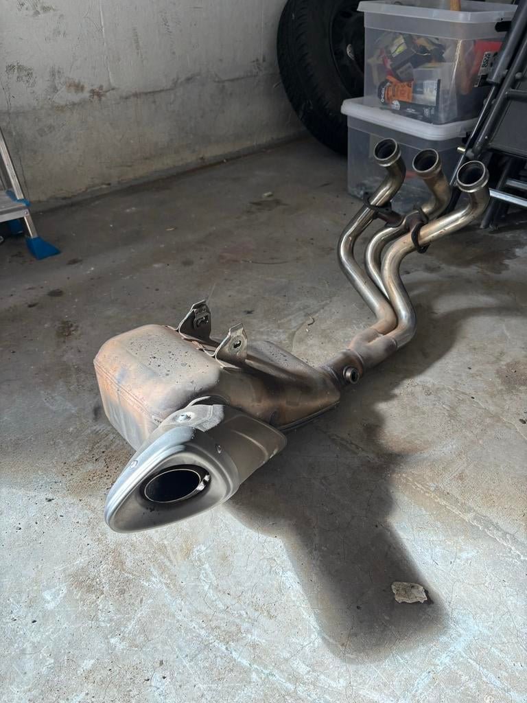 Originele uitlaat Yamaha MT09 (2014), Motoren, Onderdelen | Yamaha, Ophalen, Gebruikt