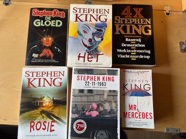 Stephen King 6 boeken, Ophalen of Verzenden, Zo goed als nieuw, Overige