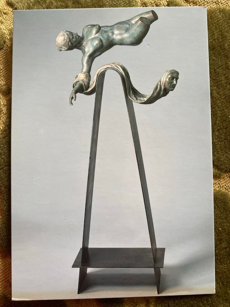 Ansichtkaart Margot Homan - Psyche en Zephyr, 1980 tot heden, Ophalen of Verzenden, Zo goed als nieuw, Prent