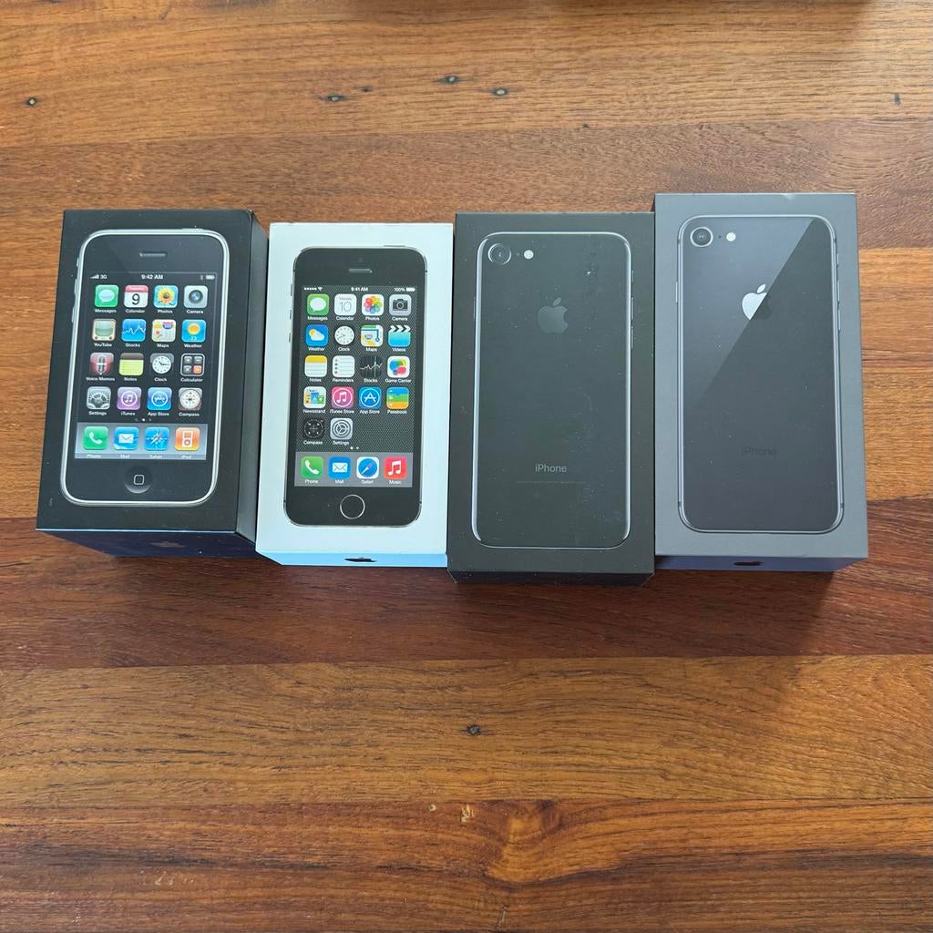 13 iPhone doosjes, Verzenden, Gebruikt, Zwart, Overige modellen