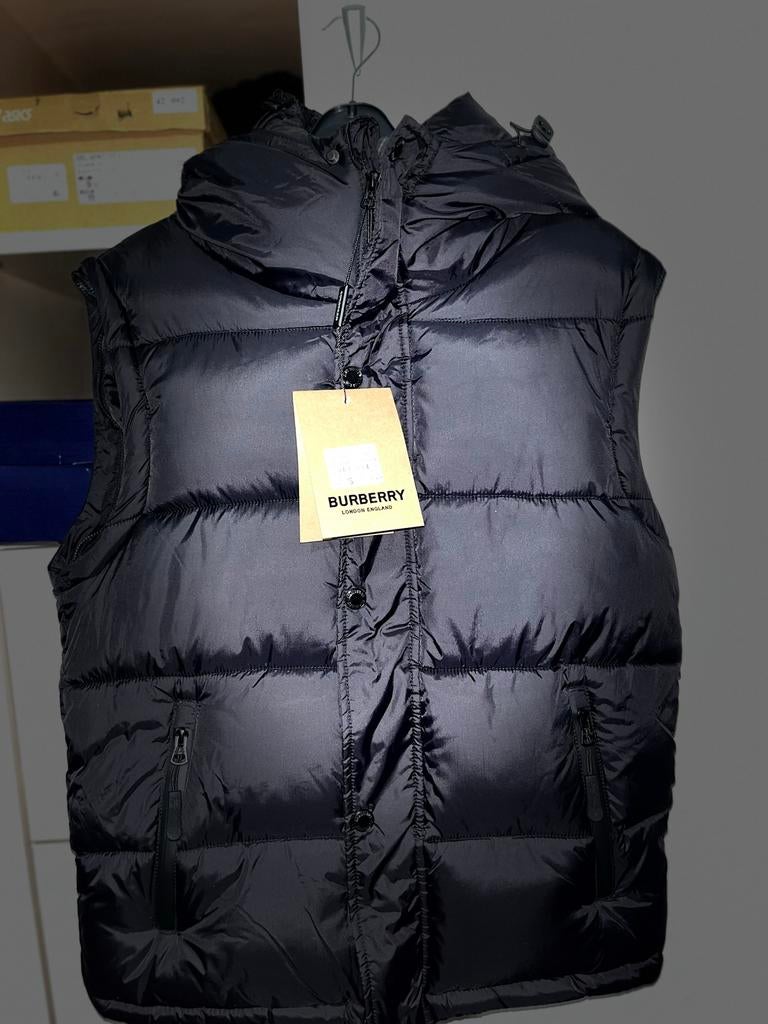 Burberry Jas Nieuw Maat M/L, Ophalen of Verzenden, Nieuw, Maat 48/50 (M), Zwart