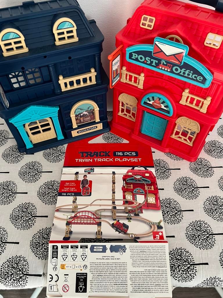 Treinbaan compleet, Ophalen of Verzenden, Zo goed als nieuw, Jongen of Meisje