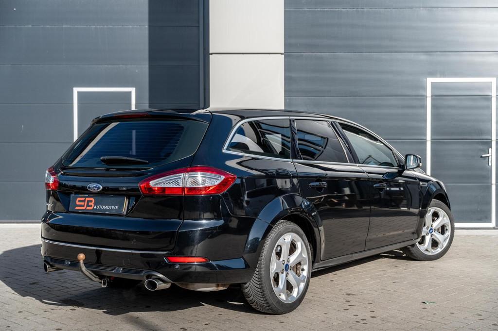 Ford Mondeo Wagon 2.0 EcoBoost S-Edition MEMORY|CAM|BOMVOL!, Auto's, Ford, Euro 5, Stof, 1800 kg, Zwart