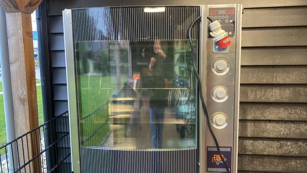 Kippengrill,eurogrill,frijado,stg7,als nieuw,1 jr garantie!!, Ophalen of Verzenden, Fornuis, Frituur en Grillen