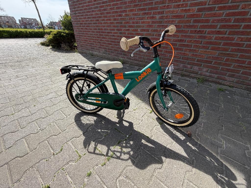 Loekie Booster 16 inch — kinderfiets, Ophalen, Zijwieltjes, 16 tot 20 inch, Loekie Booster