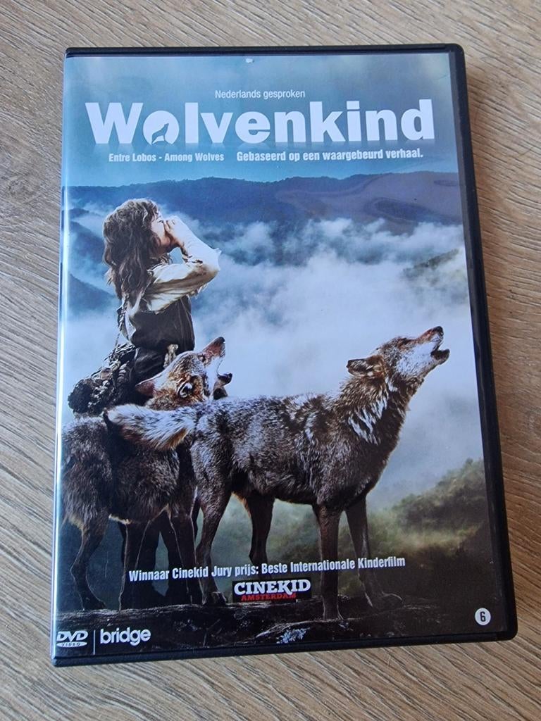 Wolvenkind DVD - Gebaseerd op waargebeurd verhaal, Avontuur, Gebruikt, Ophalen of Verzenden, Vanaf 6 jaar