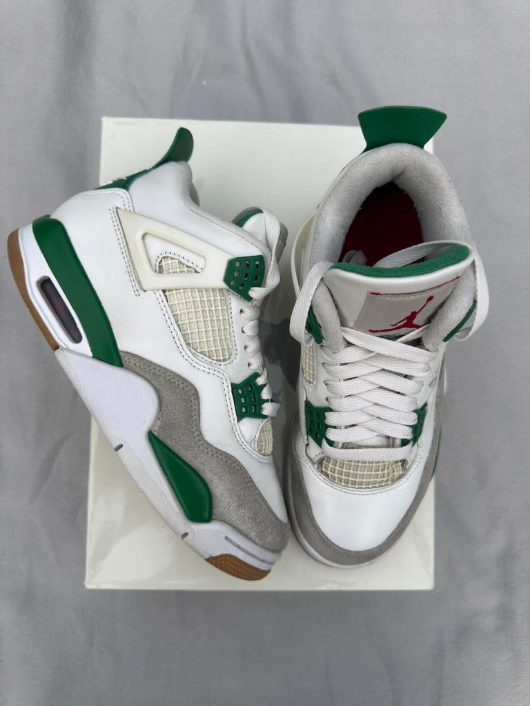 Nike Air Jordan 4 Pine Green - Maat 36.5, --, Wit, Ophalen of Verzenden, --