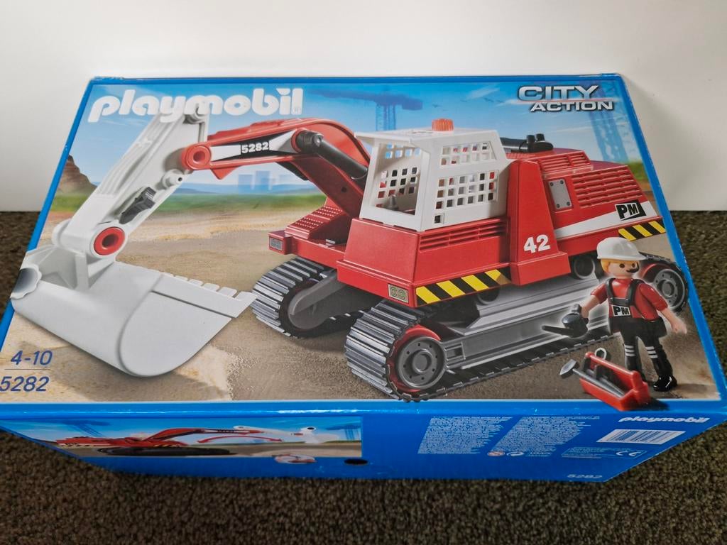 Playmobil City Action Graafmachine 5282, Ophalen of Verzenden