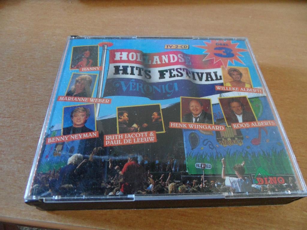 Originele dubbel CD: Hollandse Hits Festival Veronica Deel 3, Ophalen of Verzenden, Gebruikt, Nederlandstalig