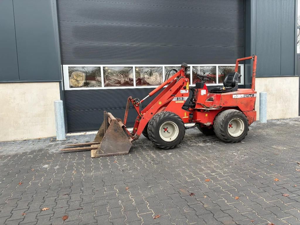 Schäffer 326 minishovel/shovel (bj 1997), Zakelijke goederen, Machines en Bouw | Kranen en Graafmachines, Wiellader of Shovel