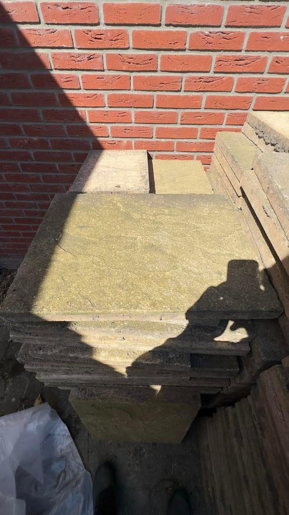 Gratis tegels - ca. 25 m², Gebruikt, Ophalen of Verzenden, 10 m² of meer, Vloertegels