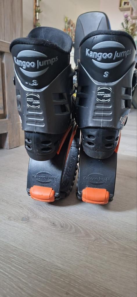 Kangoo Jumps - Maat S - Zwart/Oranje, Ophalen of Verzenden, Gebruikt