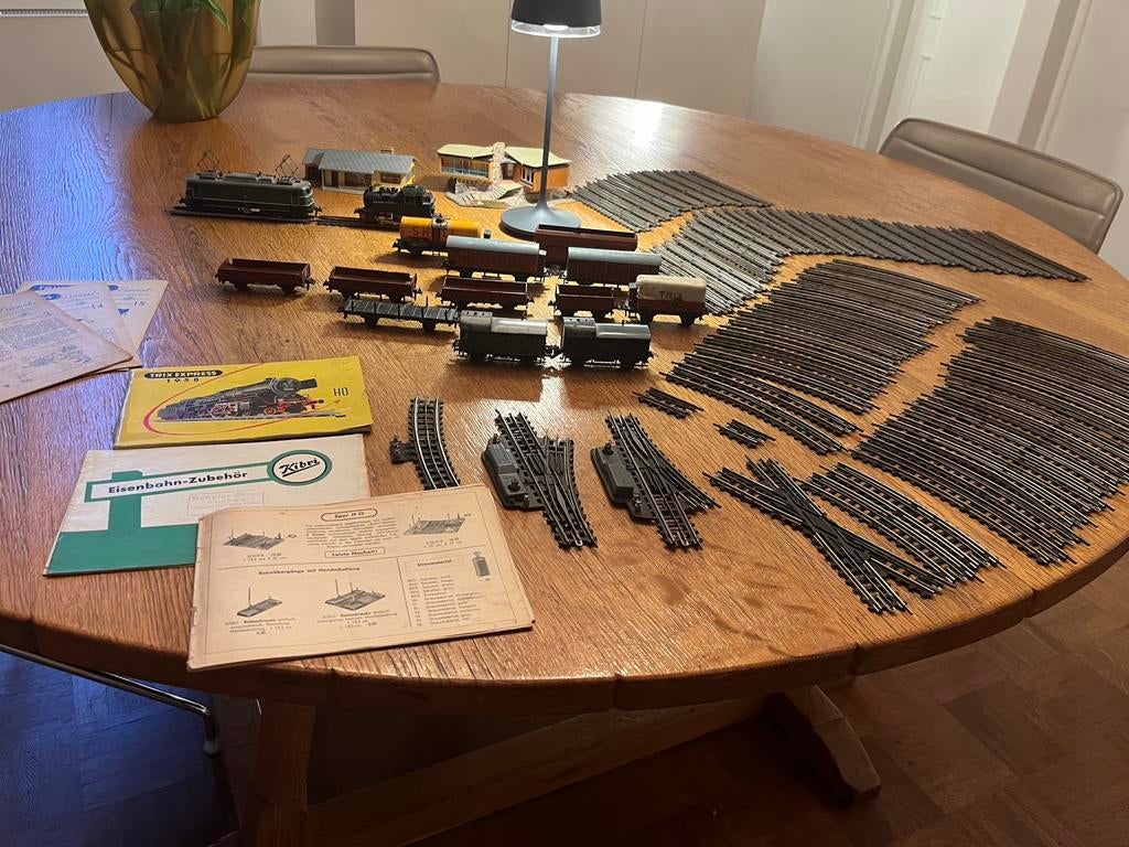 Modeltreinen Trix eind 50 jaren, Ophalen, Gebruikt, Gelijkstroom, Trix