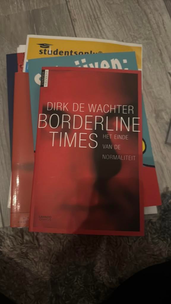 Dirk de Wachter - Borderline times, Boeken, Politiek en Maatschappij, Zo goed als nieuw, Wereld, Ophalen of Verzenden