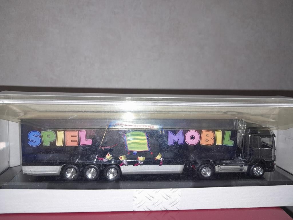 Herpa Speel Mobiel Truck - Nieuwstaat, Hobby en Vrije tijd, Modelauto's | 1:87, Ophalen of Verzenden, Zo goed als nieuw, Bus of Vrachtwagen