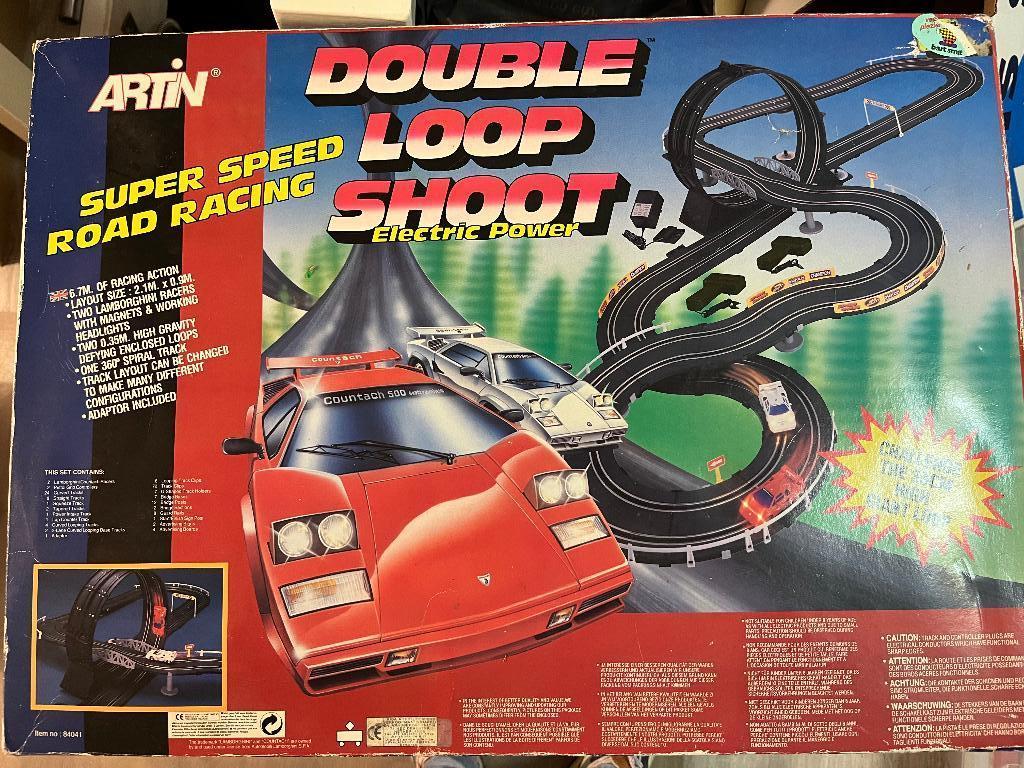 race baan, Kinderen en Baby's, Speelgoed | Racebanen, Elektrisch, Met looping, Ophalen, Overige merken