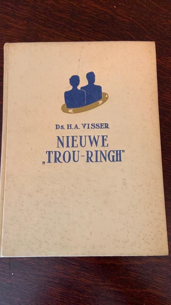 Nieuwe trou-ringh - H.A. Visser, Ophalen of Verzenden, Nieuw