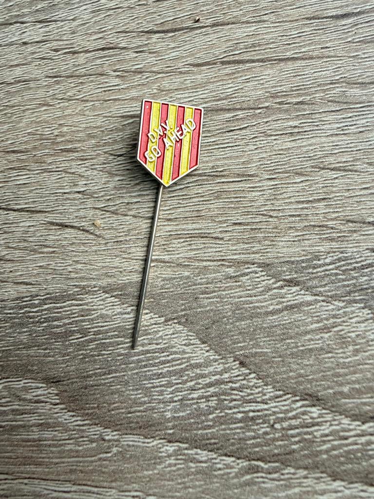 Go Ahead Eagles Pinnetje uit de jaren ‘60, Ophalen, Gebruikt, Sport, Speldje of Pin