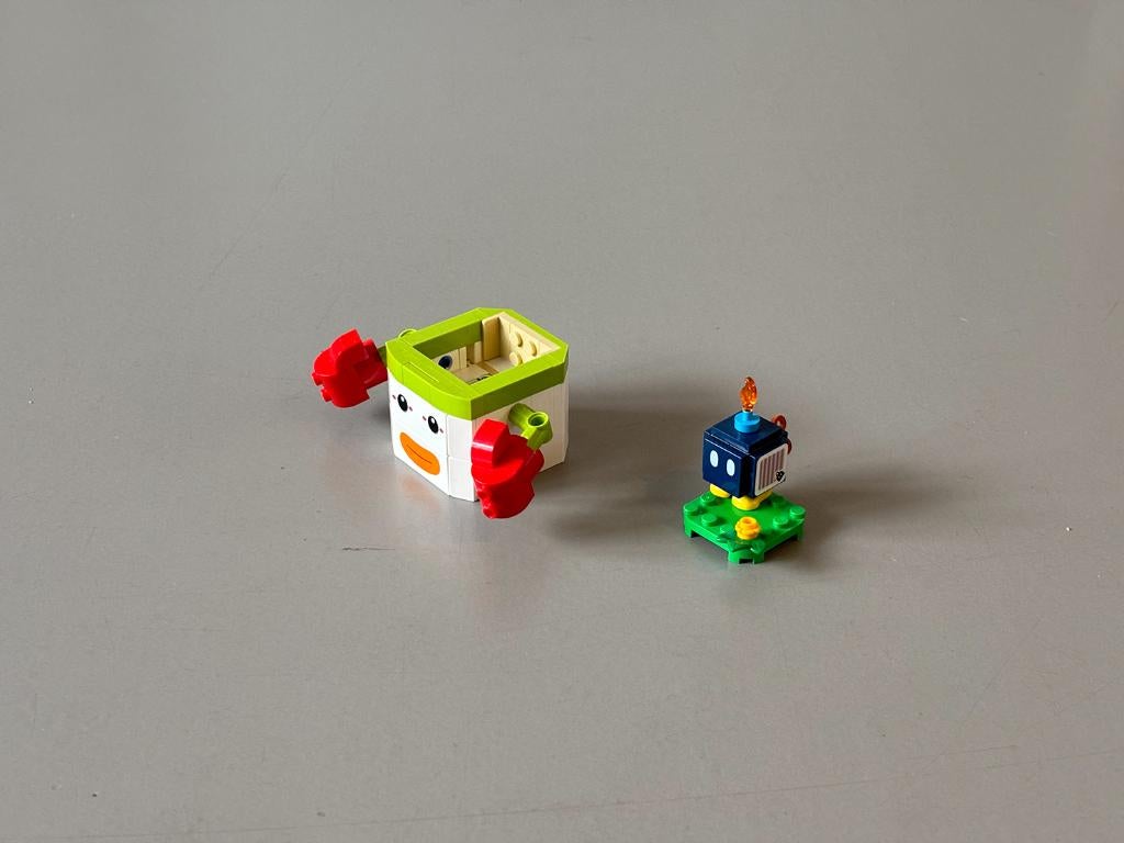 LEGO MARIO Bowser jr Clown Car, Ophalen, Zo goed als nieuw, Complete set, Lego