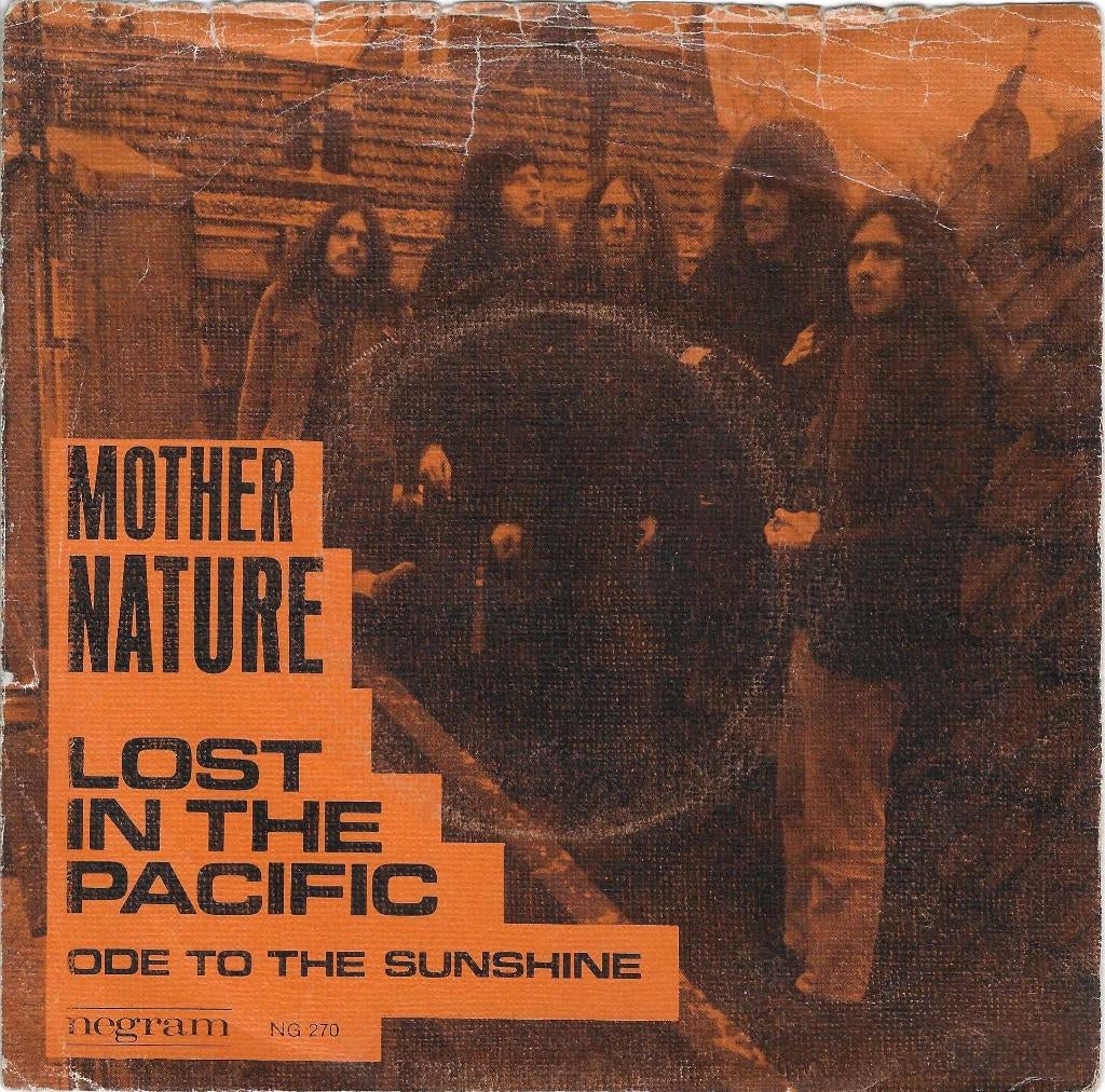 mother nature/lost in the pacific-dutch/prog/psych/nederbeat, Gebruikt, 7 inch, Single, Ophalen of Verzenden