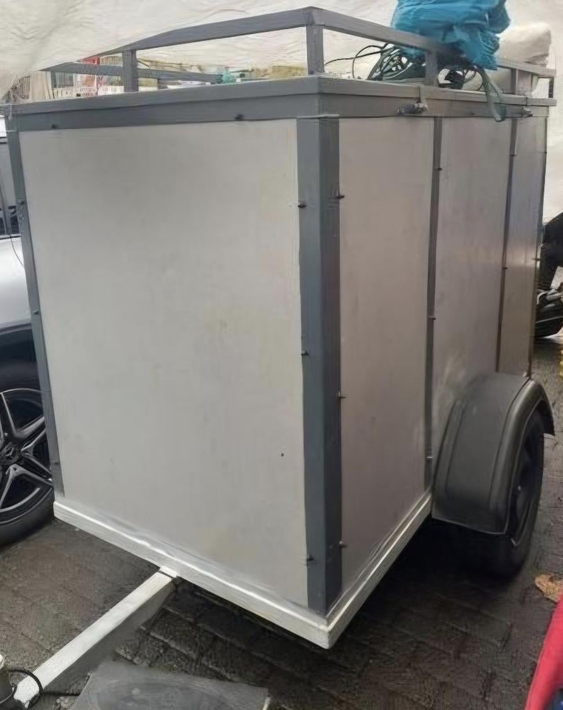 aanhanger alles top klaar voor gebruik  fietsen erin en gaan, Ophalen, Gebruikt