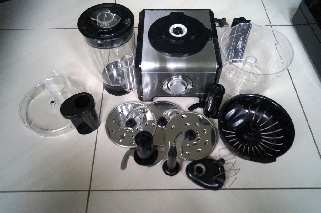 Tristar MX-4163 Foodprocessor Keukenmachine, 2 tot 3 liter, Ophalen of Verzenden, Gebruikt, 3 snelheden of meer