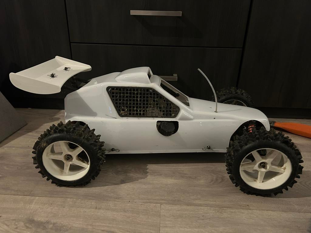 FG Marder 26cc - 4 maanden oud, zo goed als nieuw!, Overige merken, Auto, Groter dan 1:32, Ophalen of Verzenden