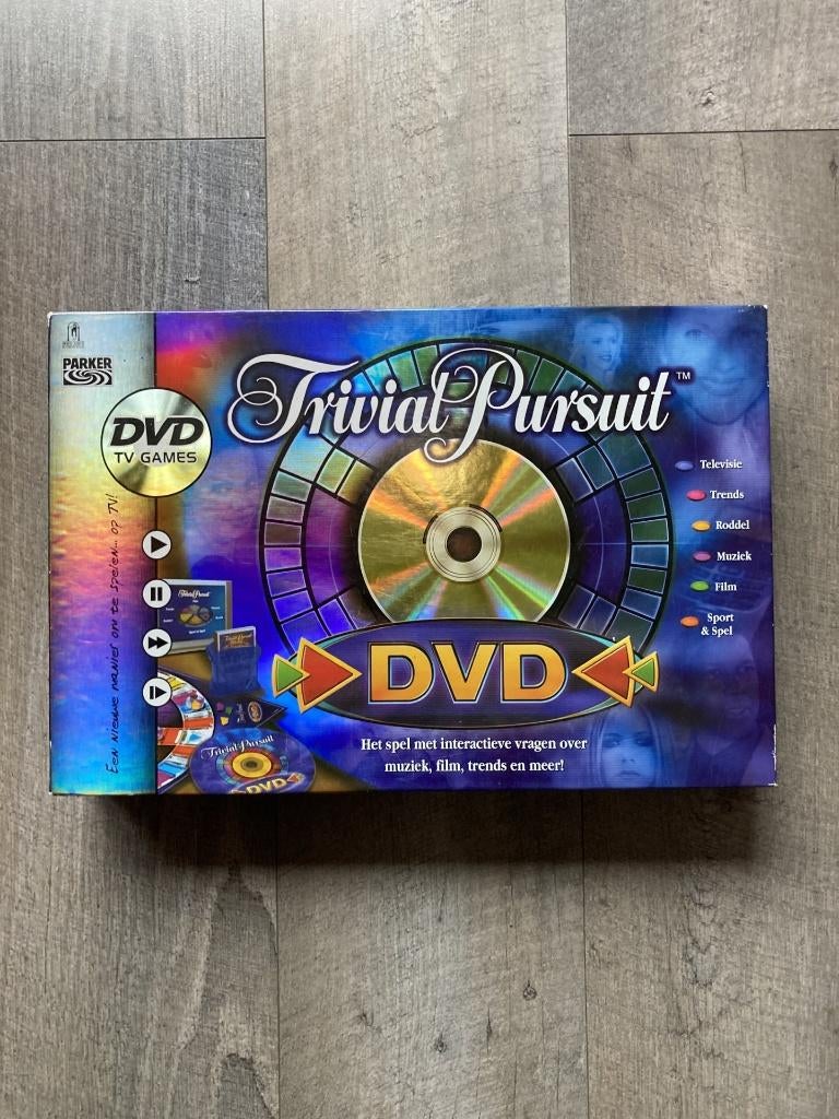 Trivial Pursuit DVD (NIEUW) € 29,95, Drie of vier spelers, Ophalen of Verzenden, Nieuw