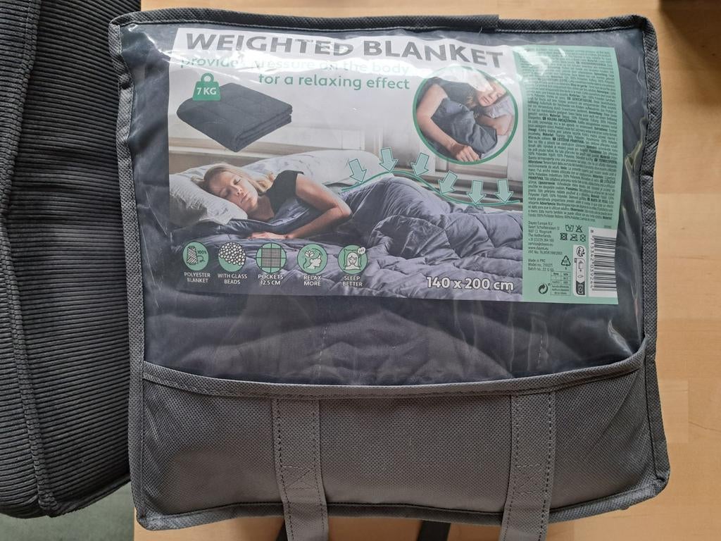 Verzwaringsdeken 140 x 200cm, Ophalen, Nieuw