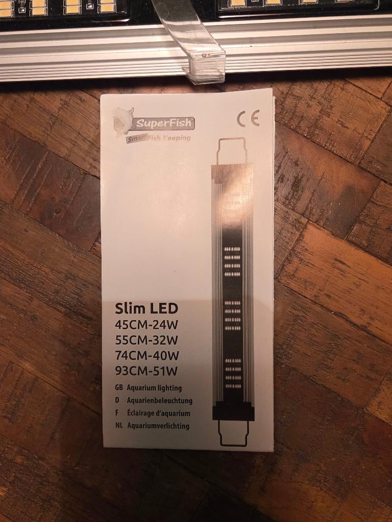 Superfish slim led aquariumverlichting, Ophalen, Zo goed als nieuw, Verlichting of Verwarming