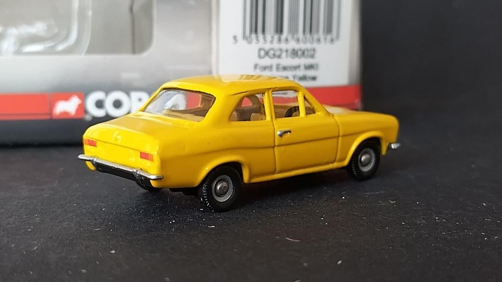 Ford Escort Mk1 1;76 Corgi Trackside Pol, Hobby en Vrije tijd, Modelauto's | Overige schalen, Meridian East Leicester, Auto, Verzenden