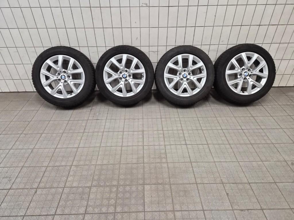 BMW velgen + winterbanden 17inch, Auto-onderdelen, Banden en Velgen, Ophalen, Gebruikt, Banden en Velgen, 17 inch