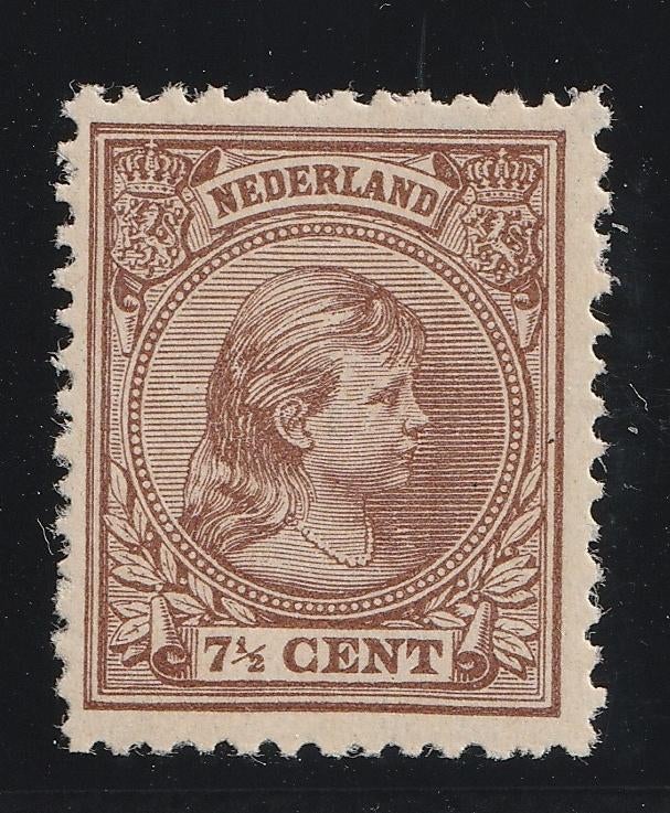 36P 1891 Kon. Wilhelmina PLAATFOUT MNH, Postzegels en Munten, Postzegels | Nederland, Ophalen of Verzenden, T/m 1940, Postfris