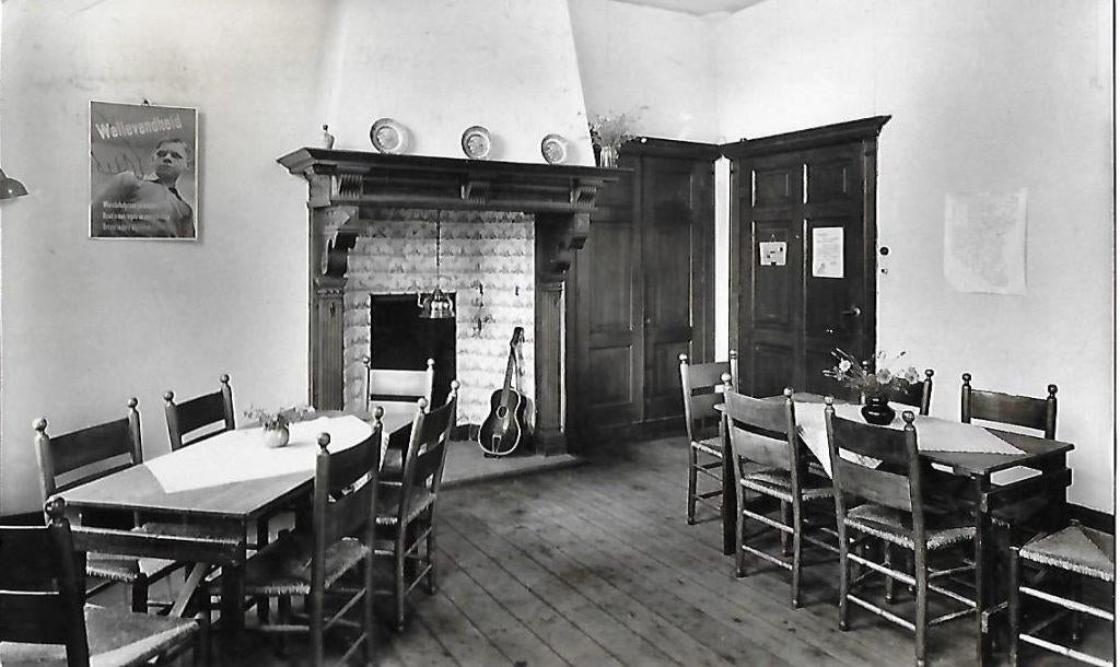 Ubbergen Jeugdherberg Overberg Oude Ansichtkaart ( 8005 ), Verzamelen, Ansichtkaarten | Nederland, Ophalen of Verzenden, 1960 tot 1980