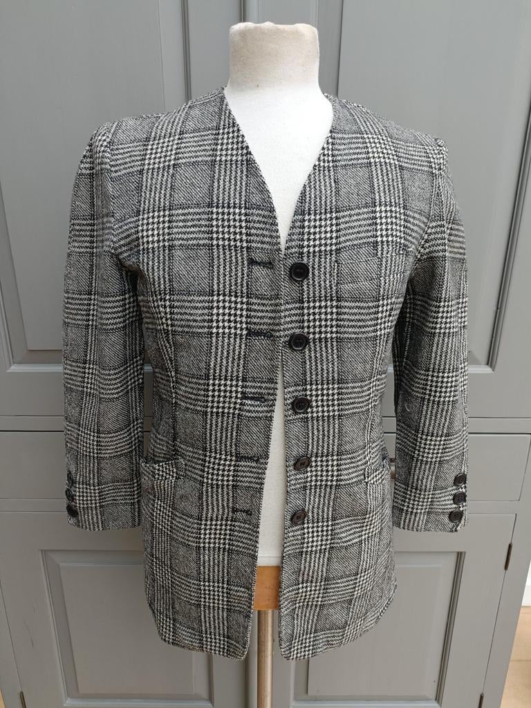 Catherina Hepfer colbert 100% Schuurwol, Kleding | Dames, Ophalen of Verzenden, Zo goed als nieuw, Maat 38/40 (M), Wit