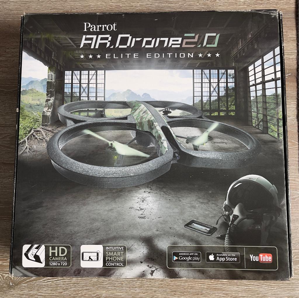 Parrot Drone 2.0 Elite edition (opknapmodel), Bediening via smartphone, Cameradrone, Verzenden, Overige merken