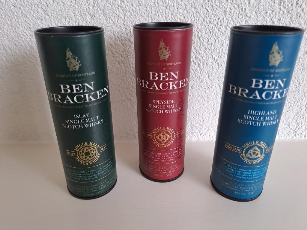 BEN BRACKEN whisky kokertjes, Ophalen, Nieuw, Gebruiksvoorwerp