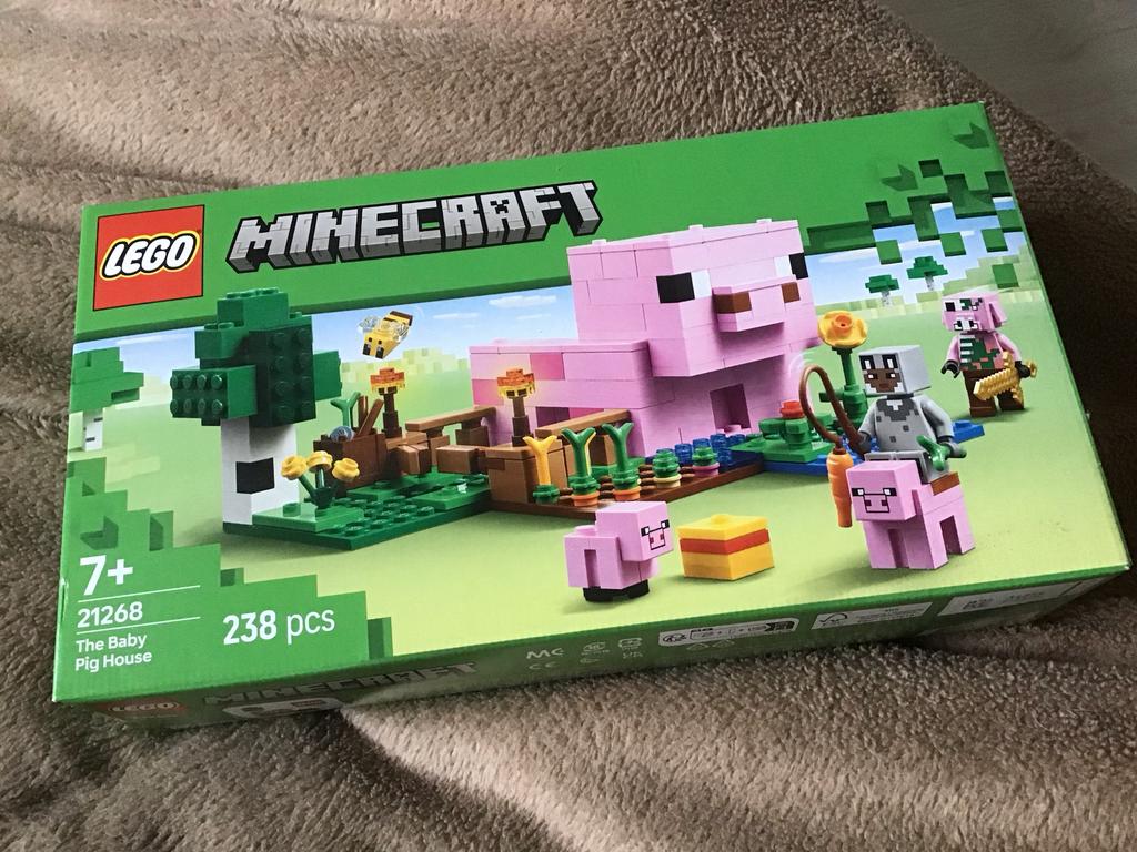 LEGO Minecraft Het Huis van het Biggetje - Nieuw!, Ophalen of Verzenden, Nieuw, Complete set, Lego