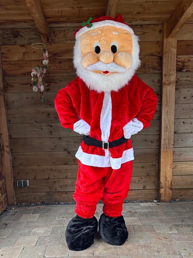 Kerstman en sneeuwpop rendier mascotte pakken huur 25 euro, Ophalen of Verzenden, Zo goed als nieuw