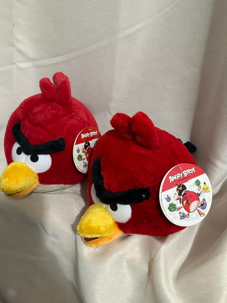 Angry Birds Knuffels - Set van 2, Ophalen of Verzenden, Zo goed als nieuw, Overige typen