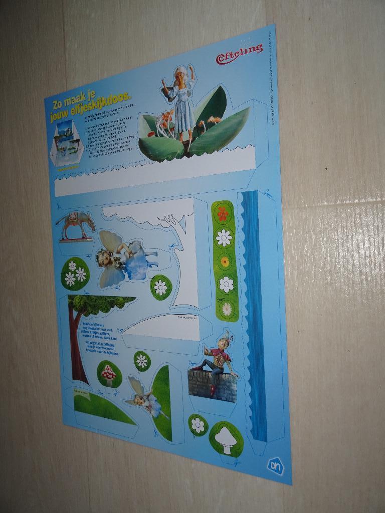 Knutsel een ELFJES-KIJKDOOS (Nieuw), Ophalen, Nieuw