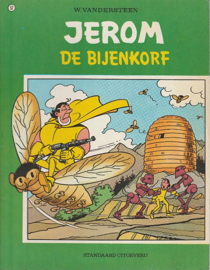 Jerom - W. Vandersteen - groene serie - nr 57, Eén stripboek, Ophalen, Zo goed als nieuw