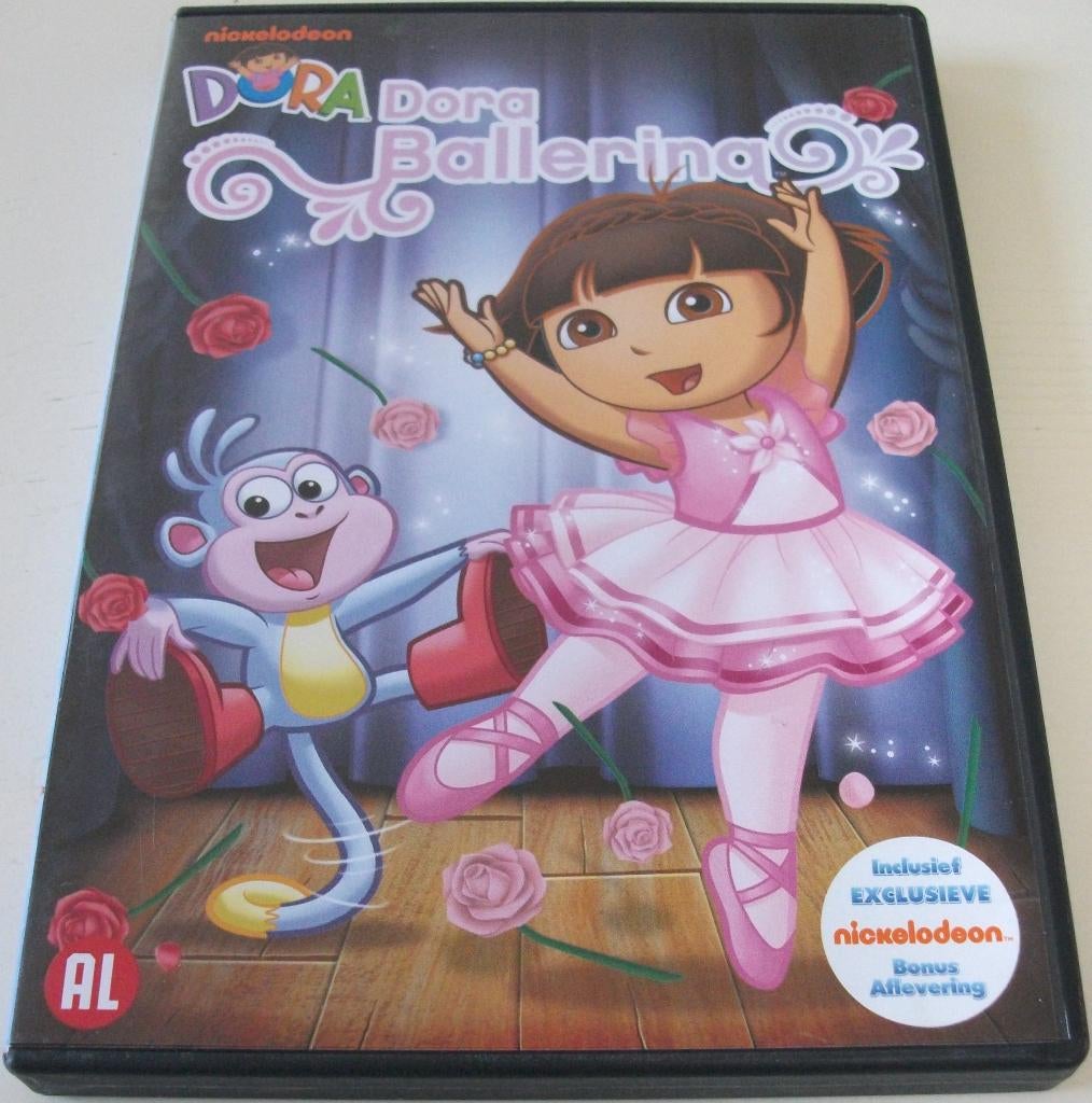 Dvd *** DORA *** Ballerina, Cd's en Dvd's, Dvd's | Kinderen en Jeugd, Zo goed als nieuw, Tv fictie, Educatief, Alle leeftijden