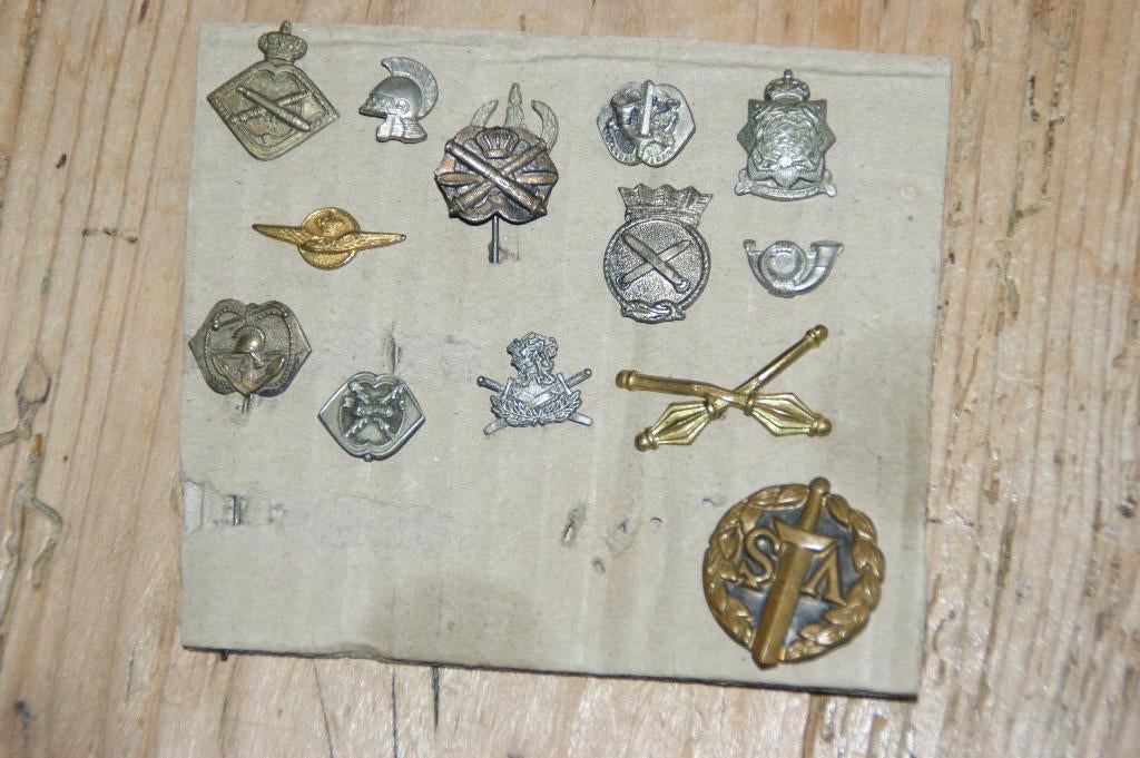 14 militaire speldjes, Ophalen of Verzenden, Gebruikt, Overige onderwerpen