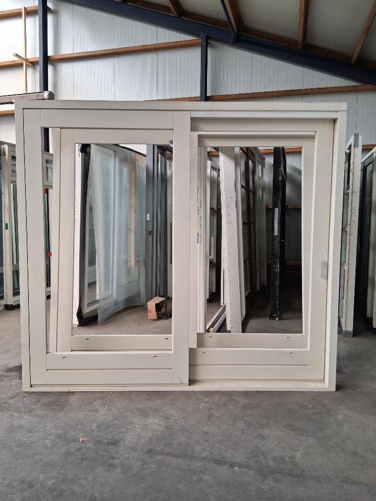 Nog 1x Nieuw schuifpui bezorgen factuur mogelijk, 225 cm of meer, Ophalen of Verzenden, Zo goed als nieuw, Hout